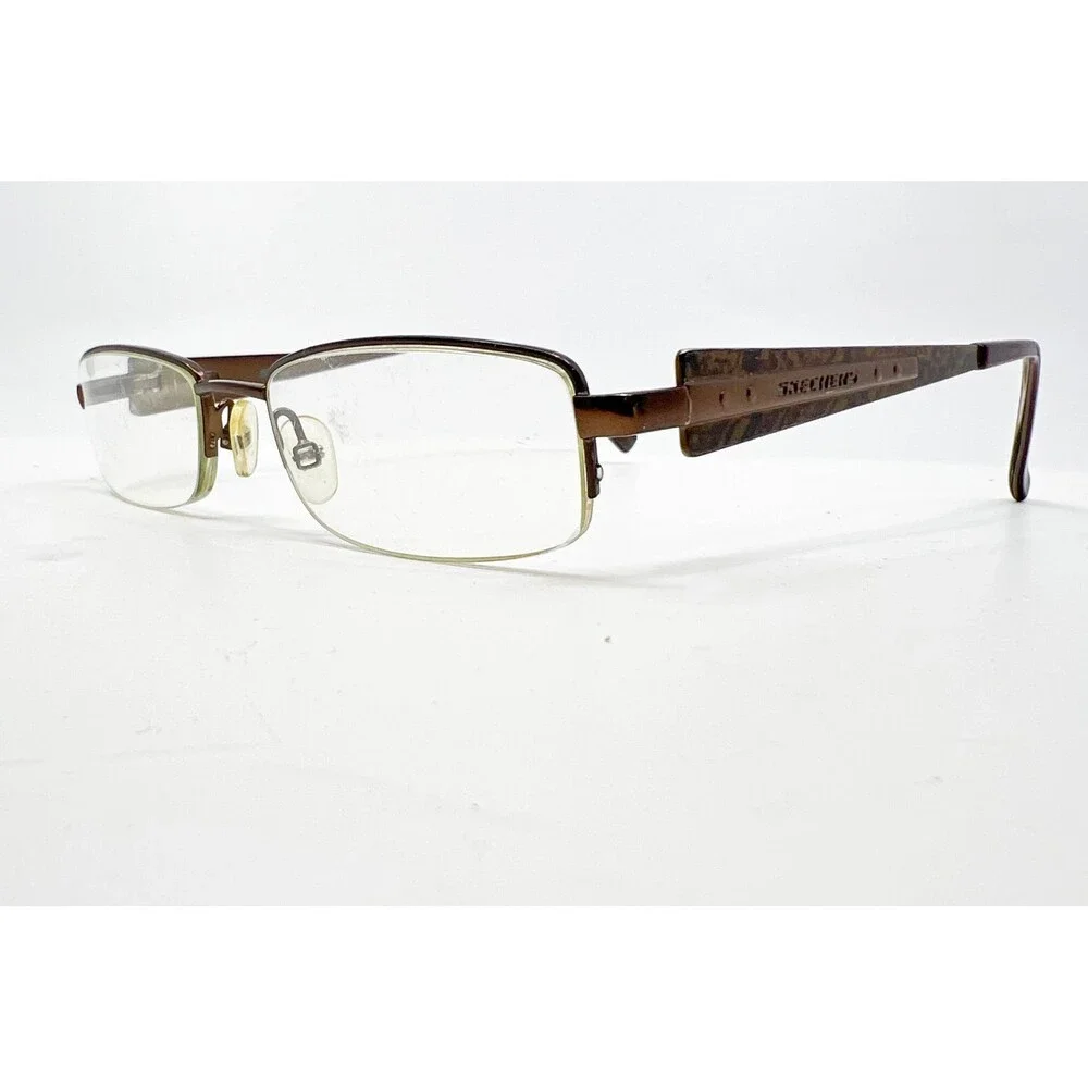 Skechers Eyeglasses Frames Mens Brown SK 3008 MBRN Rectangle 49-18-140